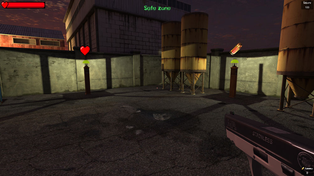 screenshot Safe Zone The Zombie Dude