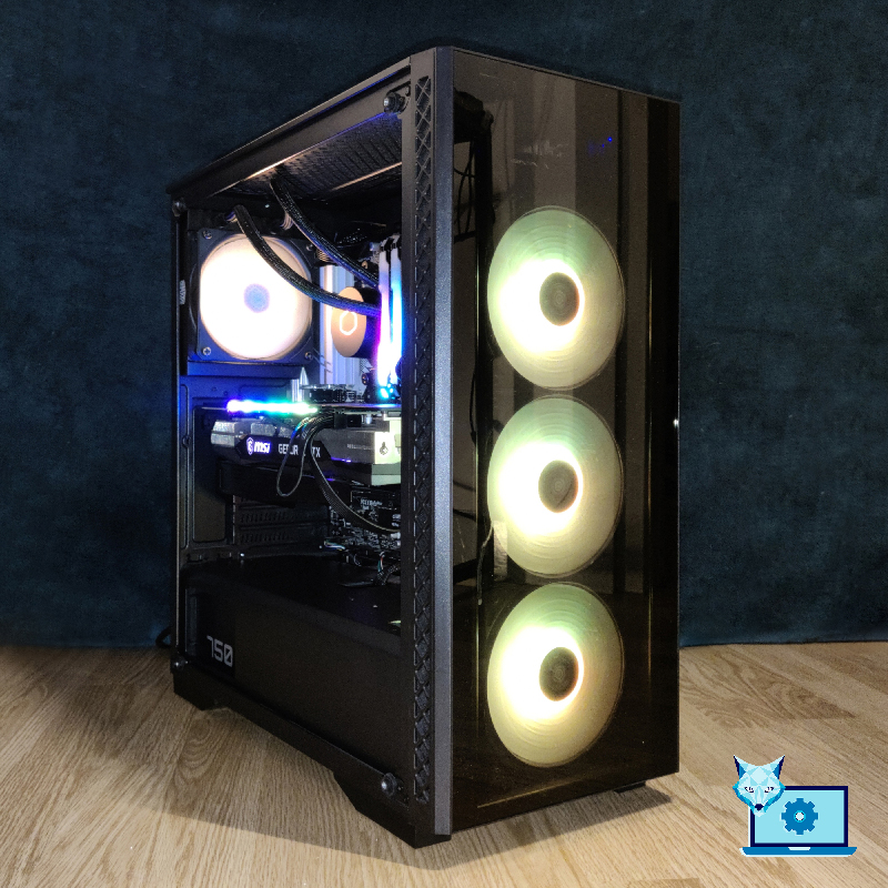 Mat PC sur mesure Ryzen 5 3600 RTX 3060 Ti - Hrafn Studio