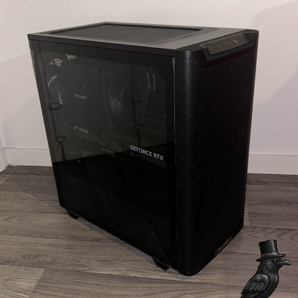 PC gamer i5 11600KF RTX 3060 Ti - montage Hrafn Studio